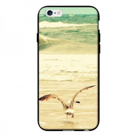 Coque Mouette Mer Ocean Sable Plage Paysage pour iPhone 6 - R Delean Coque Mouette Mer Ocean Sable Plage Paysage pour iPhone 6 - R Delean