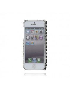 Coque Noire en Relief pour iPhone 5 2