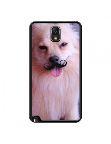Coque Clyde Chien Movember Moustache pour Samsung Galaxy Note 4 - Bertrand Carriere