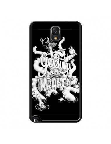 Coque Greetings from the kraken Tentacules Poulpe pour Samsung Galaxy Note 4 - Senor Octopus