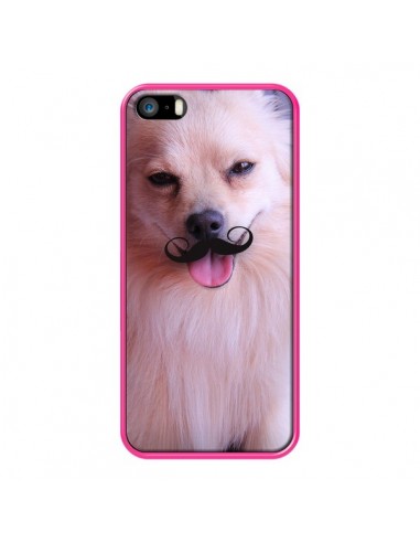 Coque Clyde Chien Movember Moustache pour iPhone 5 et 5S - Bertrand Carriere