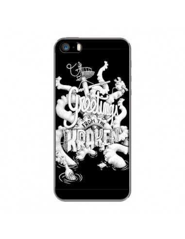 Coque Greetings from the kraken Tentacules Poulpe pour iPhone 5 et 5S - Senor Octopus