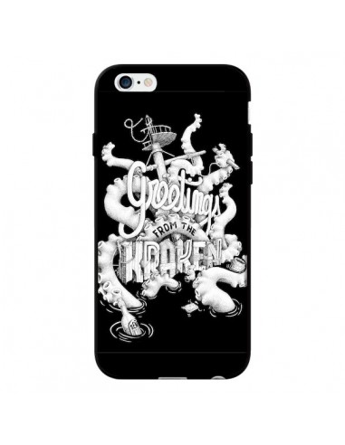 Coque Greetings from the kraken Tentacules Poulpe pour iPhone 6 - Senor Octopus