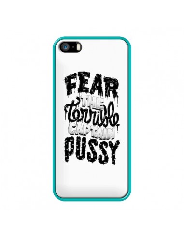 Coque Fear the terrible captain pussy pour iPhone 5 et 5S - Senor Octopus