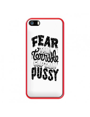 Coque Fear the terrible captain pussy pour iPhone 5 et 5S - Senor Octopus