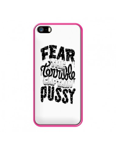 Coque Fear the terrible captain pussy pour iPhone 5 et 5S - Senor Octopus