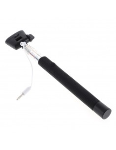 Selfie Stick et Télécommande perche Extensible 20-100 cm câble jack pour iPhone et Samsung 2