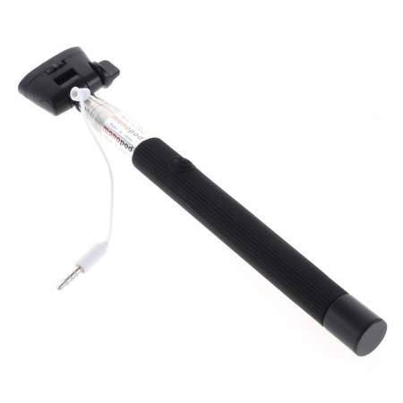 Selfie Stick et Télécommande perche Extensible 20-100 cm câble jack pour iPhone et Samsung Selfie Stick et Télécommande perche Extensible 20-100 cm câble jack pour iPhone et Samsung