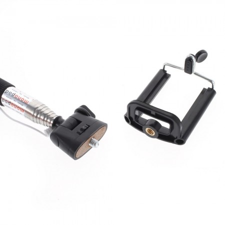 Selfie Stick et Télécommande perche Extensible 20-100 cm câble jack pour iPhone et Samsung Selfie Stick et Télécommande perche Extensible 20-100 cm câble jack pour iPhone et Samsung