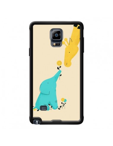 Coque Elephant Bebe Girafe pour Samsung Galaxy Note 4 - Jay Fleck