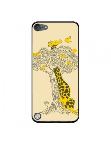 Coque Girafe Amis Oiseaux pour iPod Touch 5 - Jay Fleck