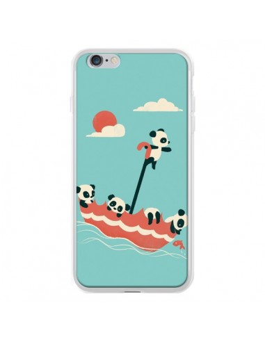 Coque Parapluie Flottant Panda pour iPhone 6 Plus - Jay Fleck
