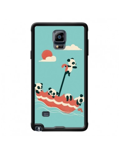 Coque Parapluie Flottant Panda pour Samsung Galaxy Note 4 - Jay Fleck