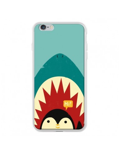 Coque Pingouin Requin pour iPhone 6 Plus - Jay Fleck