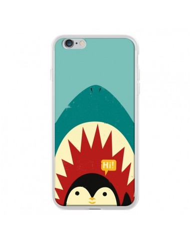 Coque Pingouin Requin pour iPhone 6 Plus - Jay Fleck