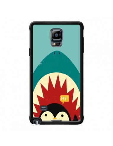 Coque Pingouin Requin pour Samsung Galaxy Note 4 - Jay Fleck