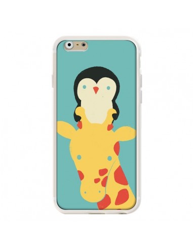 Coque Girafe Pingouin Meilleure Vue Better View pour iPhone 6 - Jay Fleck