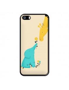 Coque Elephant Bebe Girafe pour iPhone 5 et 5S - Jay Fleck