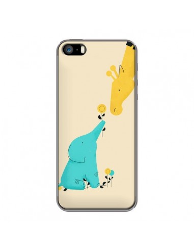 Coque Elephant Bebe Girafe pour iPhone 5 et 5S - Jay Fleck