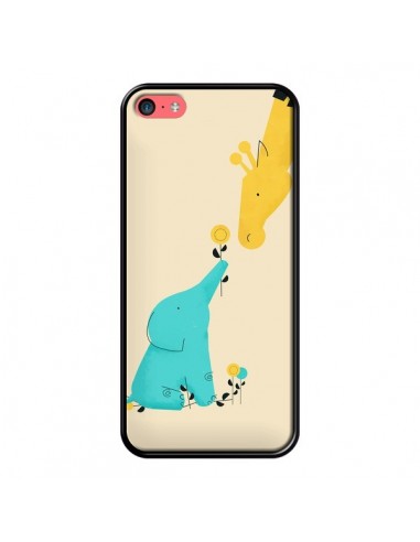 Coque Elephant Bebe Girafe pour iPhone 5C - Jay Fleck