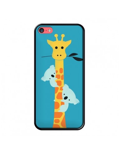 Coque Koala Girafe Arbre pour iPhone 5C - Jay Fleck