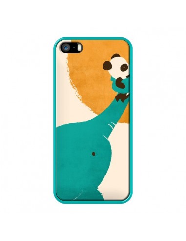 Coque Elephant Help Panda pour iPhone 5 et 5S - Jay Fleck