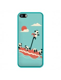 Coque Parapluie Flottant Panda pour iPhone 5 et 5S - Jay Fleck 2