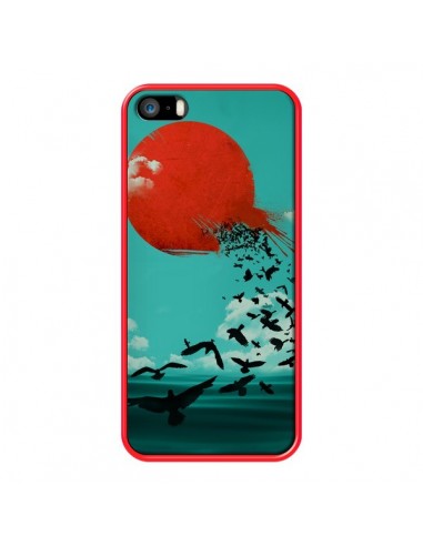 Coque Soleil Oiseaux Mer pour iPhone 5 et 5S - Jay Fleck