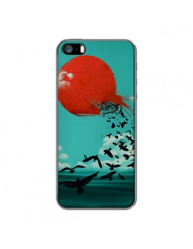 Coque Soleil Oiseaux Mer pour iPhone 5 et 5S - Jay Fleck