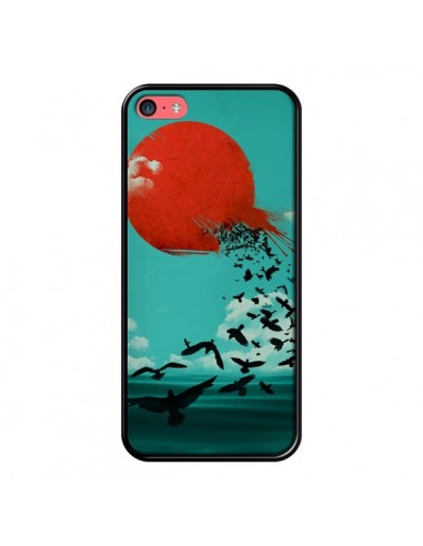 Coque Soleil Oiseaux Mer pour iPhone 5C - Jay Fleck