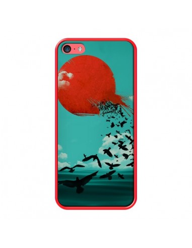 Coque Soleil Oiseaux Mer pour iPhone 5C - Jay Fleck