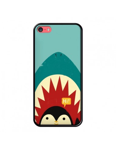 Coque Pingouin Requin pour iPhone 5C - Jay Fleck