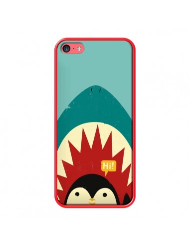 Coque Pingouin Requin pour iPhone 5C - Jay Fleck
