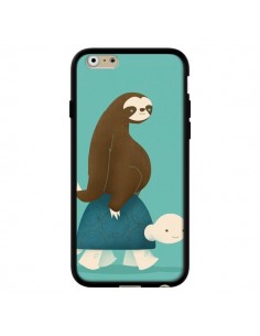 Coque Tortue Taxi Singe Slow Ride pour iPhone 6 - Jay Fleck