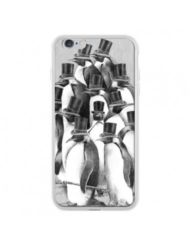 Coque Pingouins Gentlemen pour iPhone 6 Plus - Eric Fan