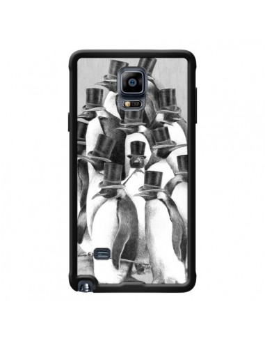 Coque Pingouins Gentlemen pour Samsung Galaxy Note 4 - Eric Fan