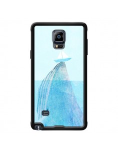 Coque Baleine Whale Bateau Mer pour Samsung Galaxy Note 4 - Eric Fan