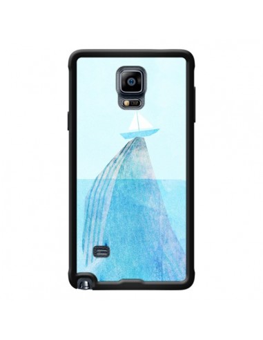 Coque Baleine Whale Bateau Mer pour Samsung Galaxy Note 4 - Eric Fan