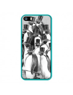 Coque Pingouins Gentlemen pour iPhone 5 et 5S - Eric Fan 2
