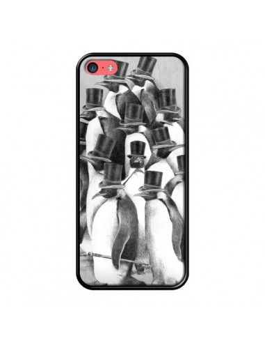 Coque Pingouins Gentlemen pour iPhone 5C - Eric Fan