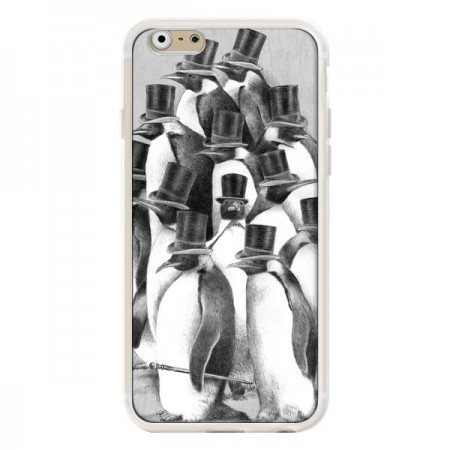 Coque Pingouins Gentlemen pour iPhone 6 - Eric Fan Coque Pingouins Gentlemen pour iPhone 6 - Eric Fan