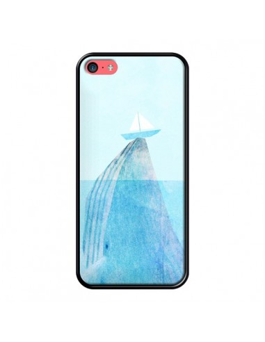 Coque Baleine Whale Bateau Mer pour iPhone 5C - Eric Fan