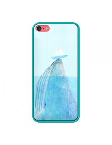 Coque Baleine Whale Bateau Mer pour iPhone 5C - Eric Fan