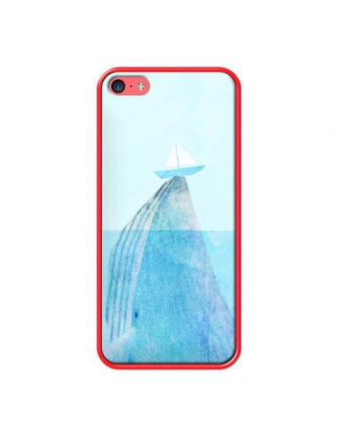 Coque Baleine Whale Bateau Mer pour iPhone 5C - Eric Fan