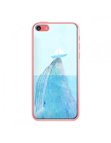 Coque Baleine Whale Bateau Mer pour iPhone 5C - Eric Fan