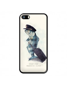 Coque The Pilot Fish Poisson Pilote pour iPhone 5 et 5S - Eric Fan