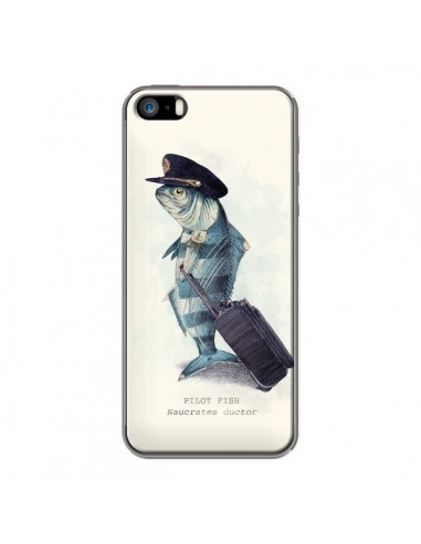 Coque The Pilot Fish Poisson Pilote pour iPhone 5 et 5S - Eric Fan