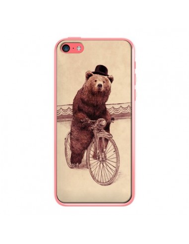 Coque Ours Velo Barnabus Bear pour iPhone 5C - Eric Fan
