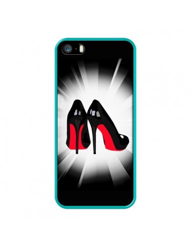 Coque Chaussures Louboutin Femme pour iPhone 5 et 5S - Aurelie Scour