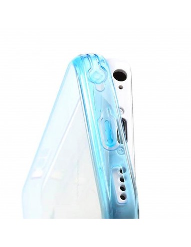 Coque style Bumper avec arrière transparent pour iPhone 5C